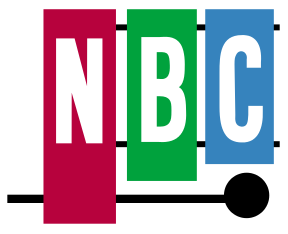 Logo of NBC.