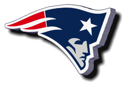 New England Patriots Logos.