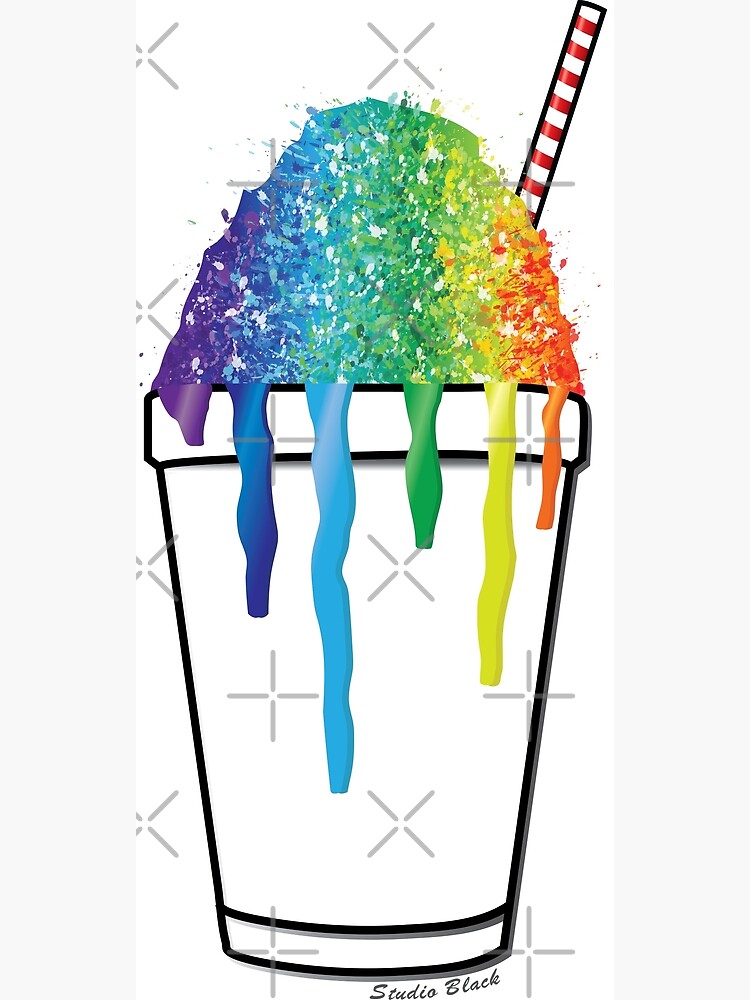 Sweet Rainbow Snoball Colour Colorful Travel New Orleans Nola Louisiana  Spring Summer.