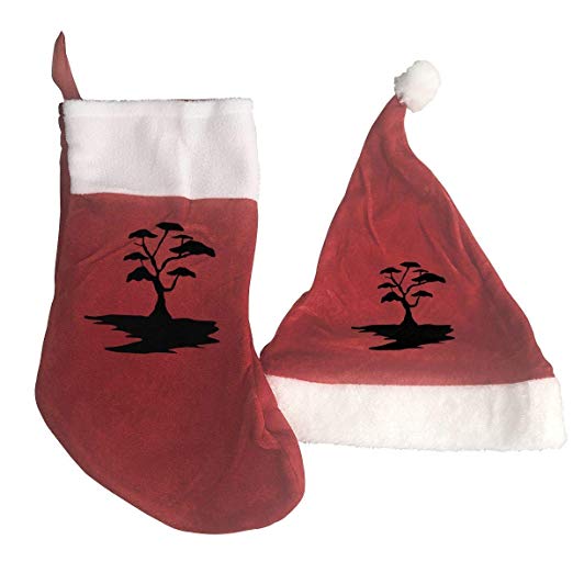 Amazon.com: LXXYZ Art Free Clipart Black Tree 2PCS Hat+Socks.