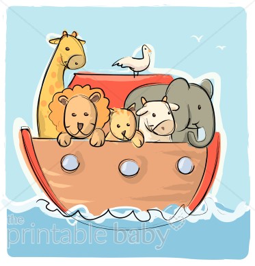 Noahs Ark on Water.