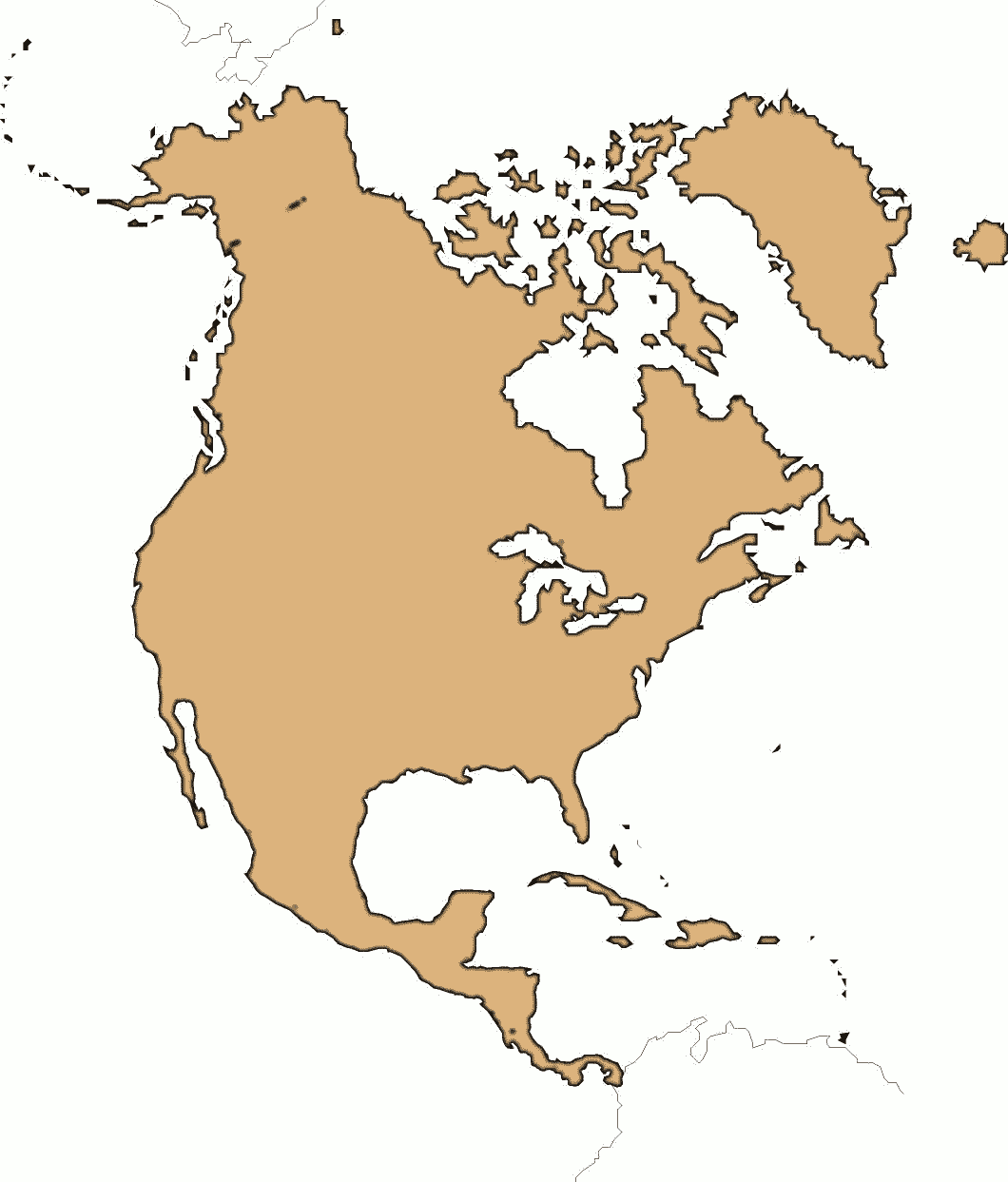 North America Clip Art Download.