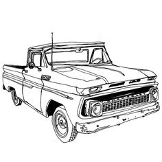 old chevy truck clipart 20 free Cliparts | Download images on ...