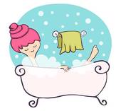 535 Bathtub free clipart.