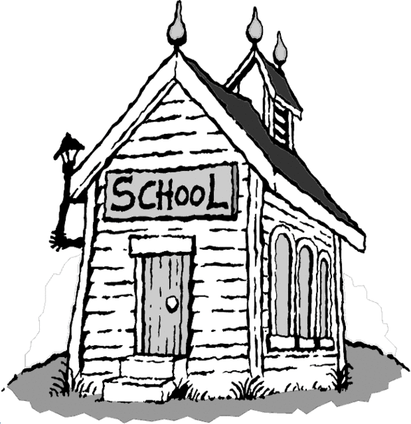 521 School House free clipart.