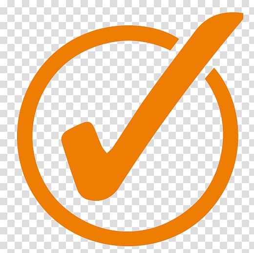 Orange check lofo, Check mark Symbol Computer Icons , orange.