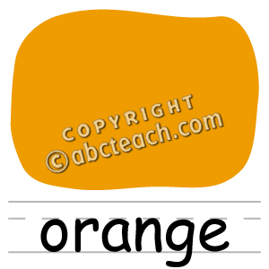 Clipart Color Orange.