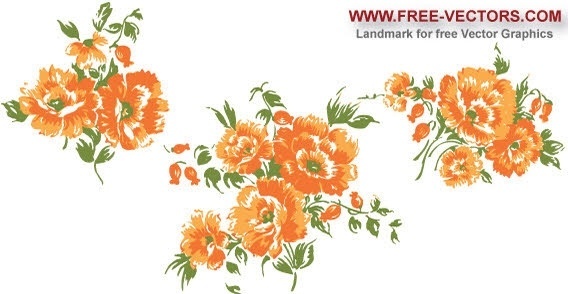 Orange flower clip art free vector download (210,812 Free vector.