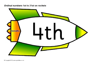 Ordinal Number Teaching Resources.