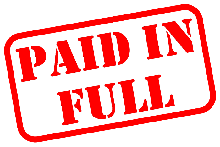 Paid In Full Stamp Png Vector, Clipart, PSD.