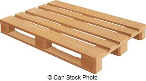 Wood Pallet Clipart.