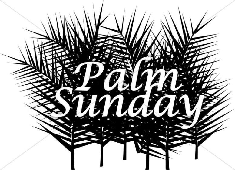 Palm sunday clipart black and white 2 » Clipart Portal.