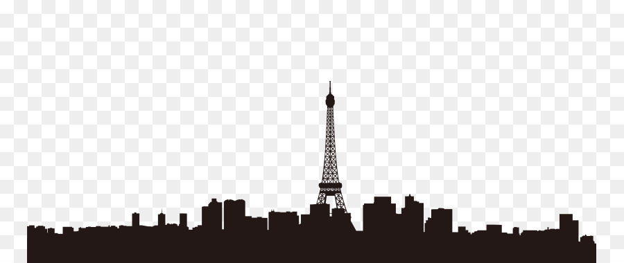 Paris Silhouette Wallpaper.