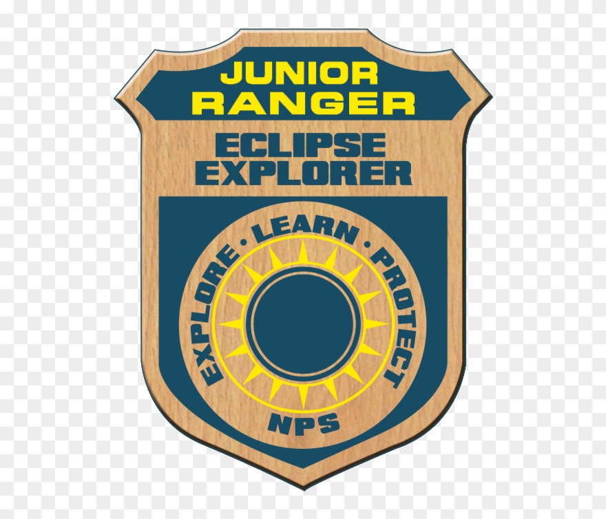 Junior Ranger Eclipse Explorer Badge.