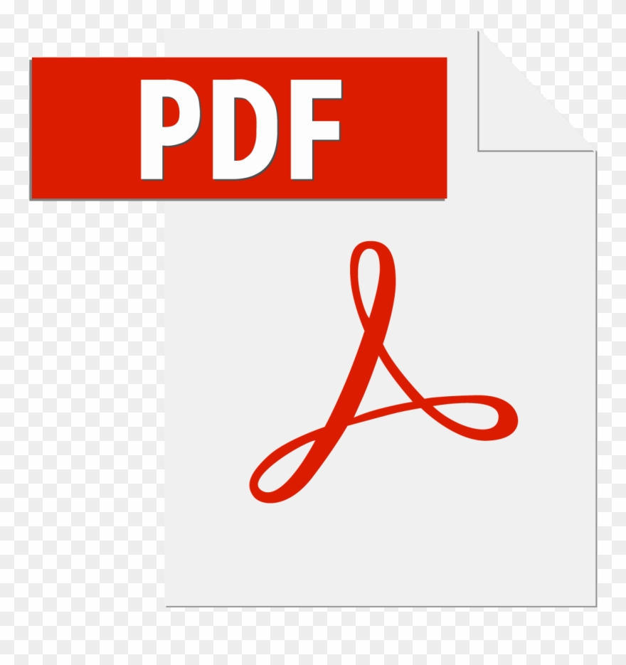 Adobe Pdf File Icon Logo Vector Free Vector Silhouette.