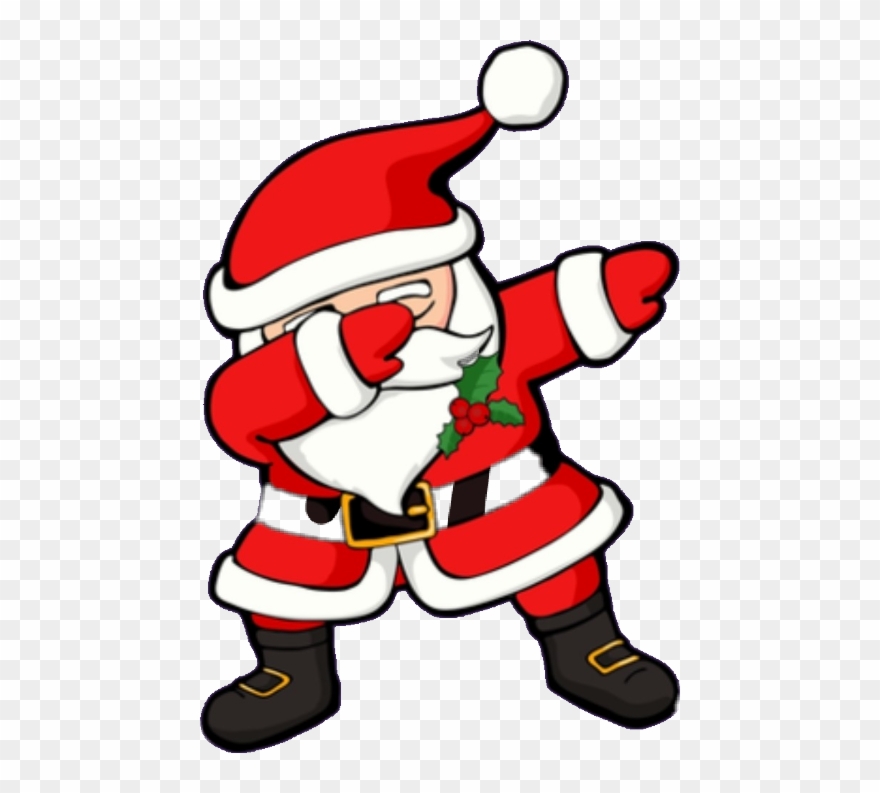 Dabbing Santa Clipart (#1114689).