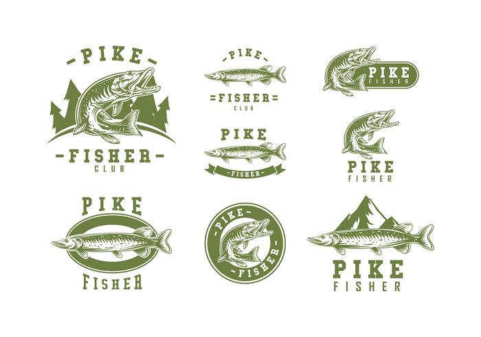 Pike Logo Vector.