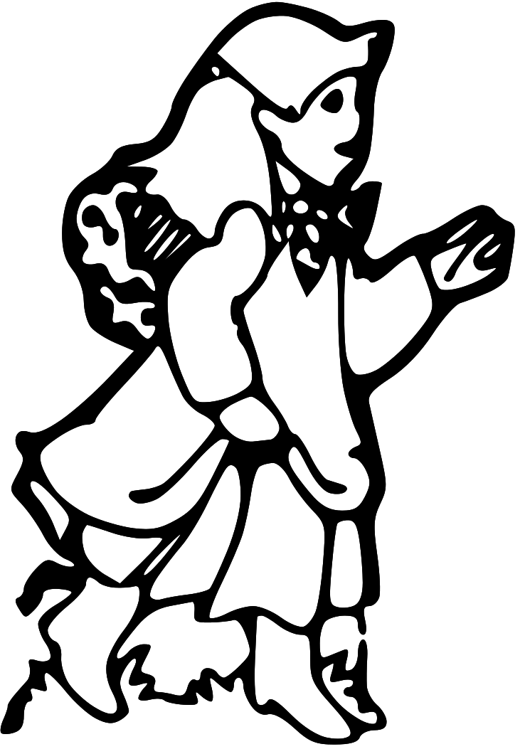 LDS Clipart: Girl Clip #442168.