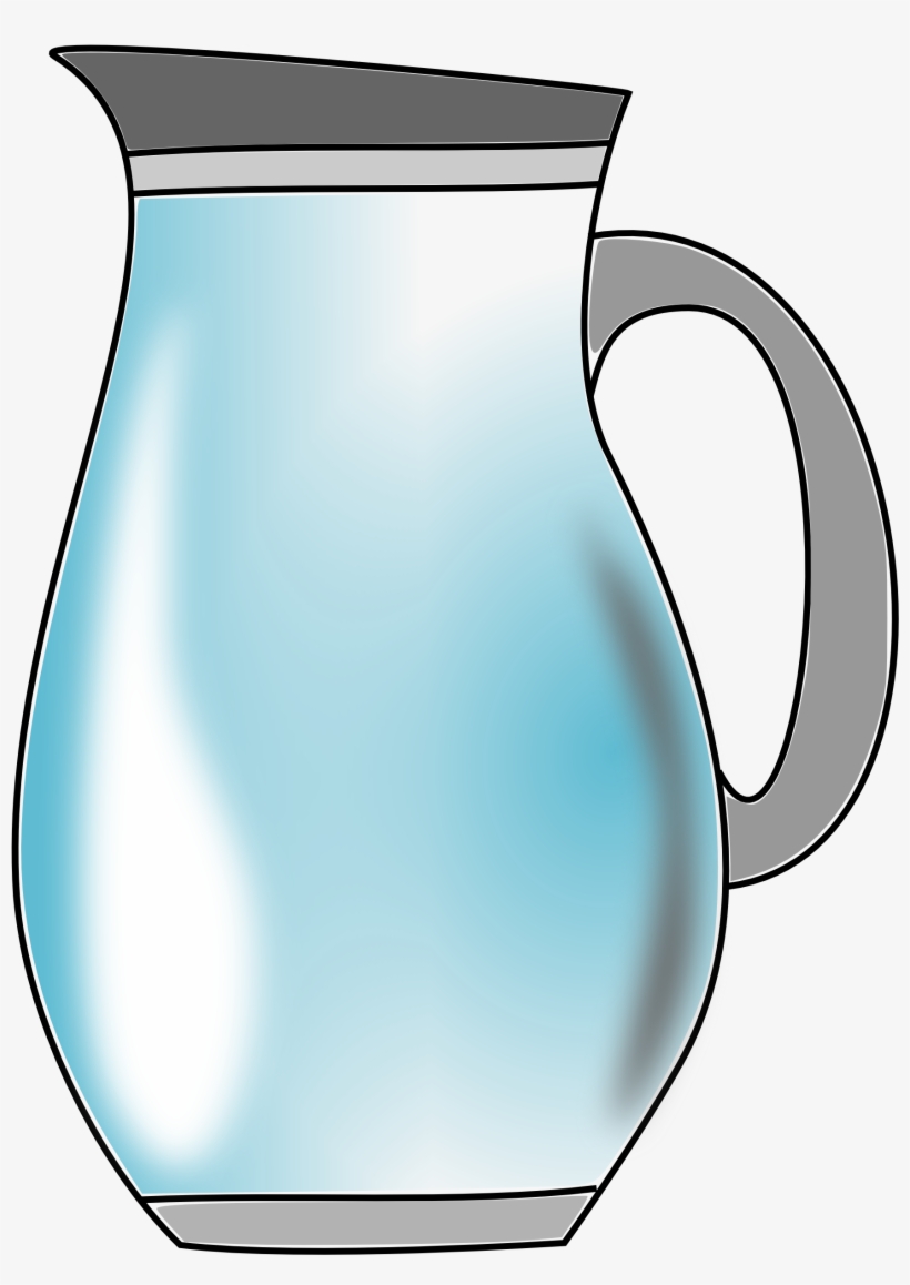 Pitcher Of Water Clipart Transparent PNG.