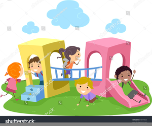 Children With Friends Clipart.