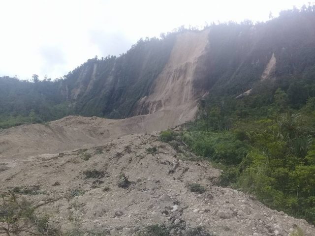 Large earthquakes slam Papua New Guinea.