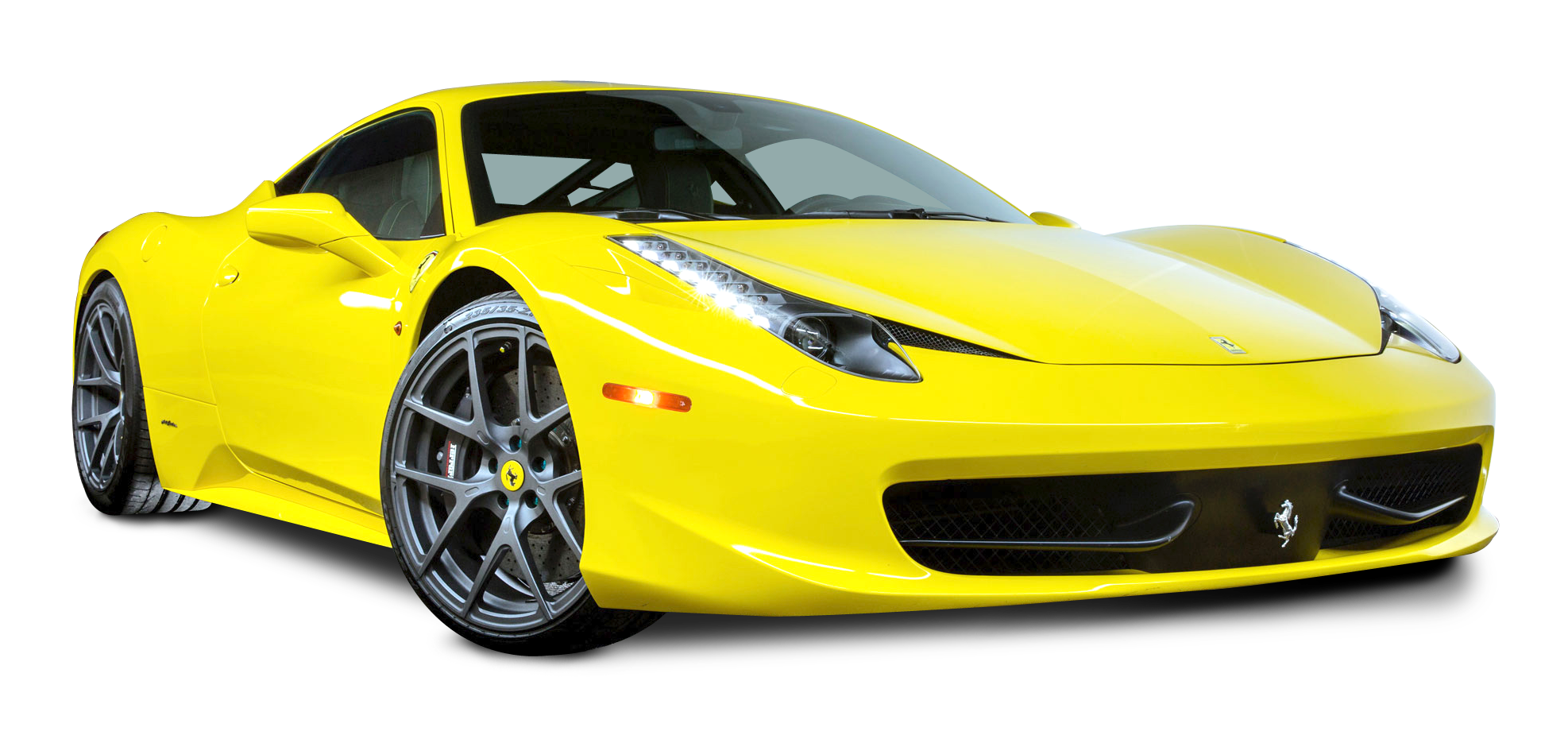 Ferrari 458 Italia Car PNG Image.