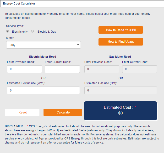 Estimate your energy bill with the new Energy Cost Calculator.