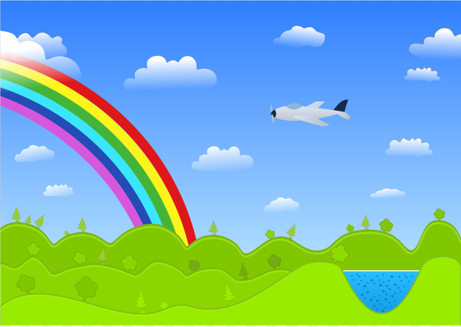 Rainbow Scenery Png & Free Rainbow Scenery.png Transparent.