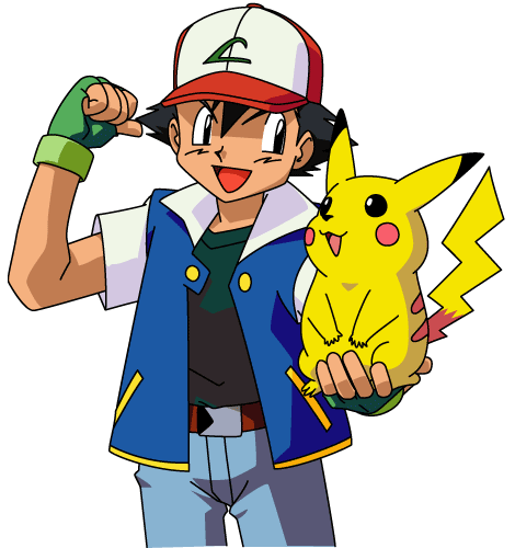 Pokemon Ash Clipart.