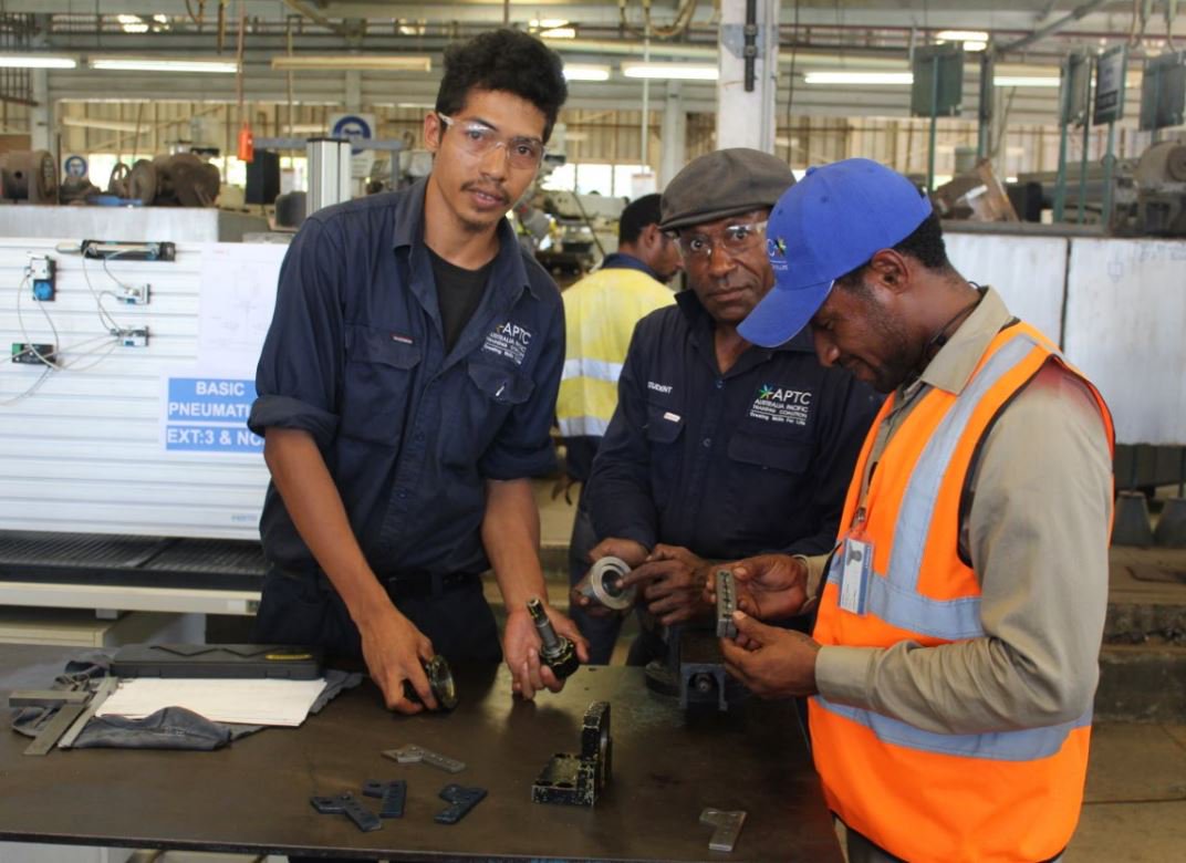 APTC and Port Moresby Technical College (PomTech) hosted the.