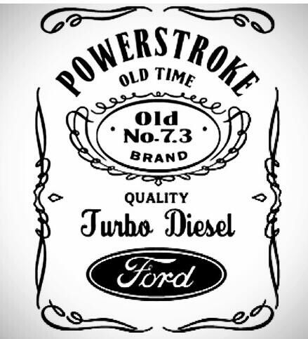 Ford Powerstroke Turbo Diesel.