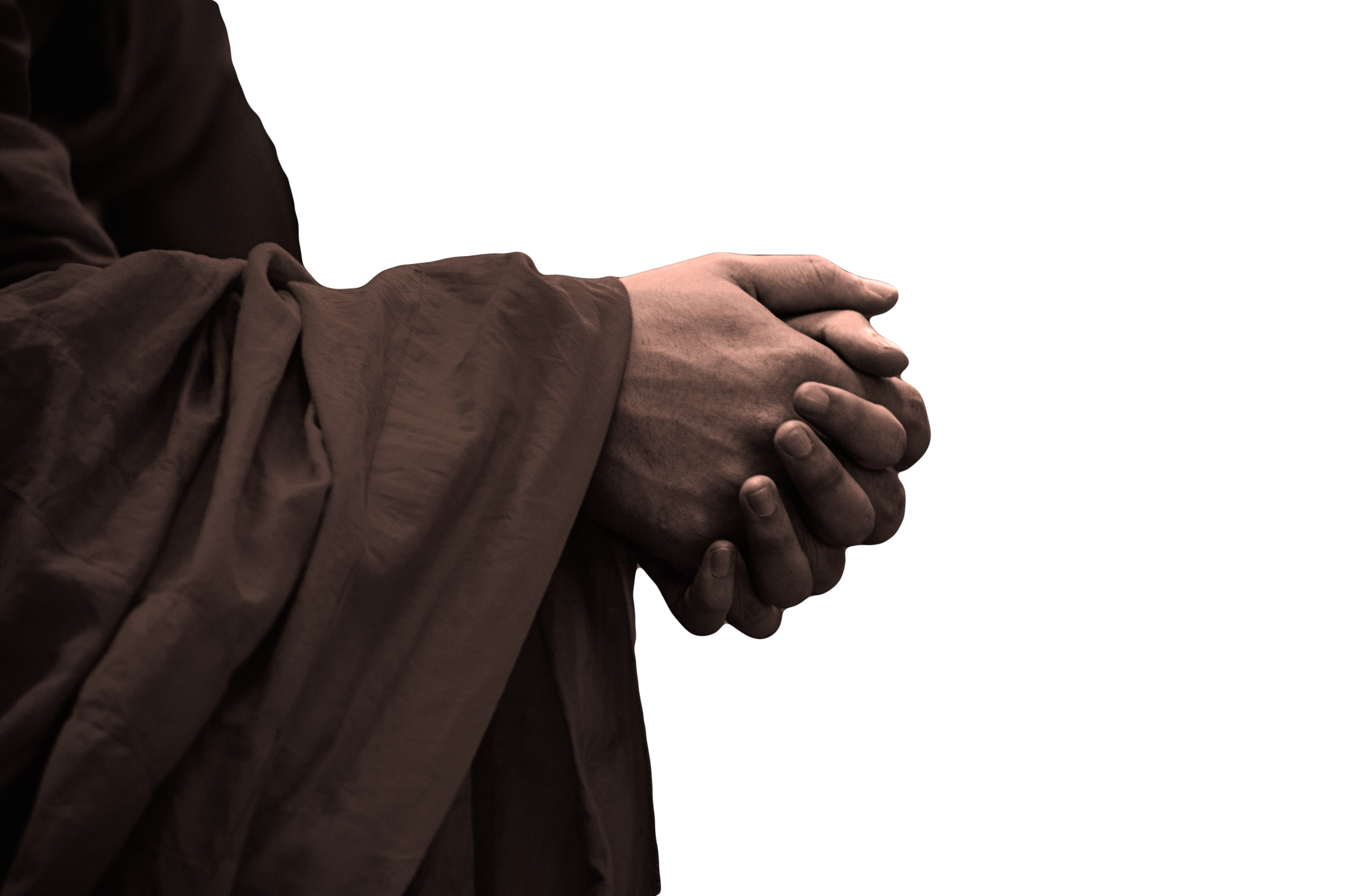 Praying Hands transparent PNG.