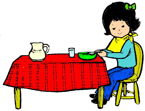 Preschool Breakfast Clipart.