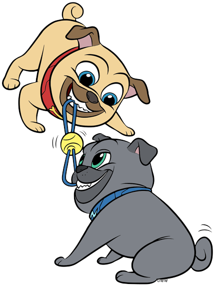 Puppy Dog Pals Clip Art.