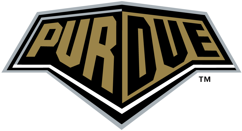 Purdue Boilermakers Wordmark Logo.