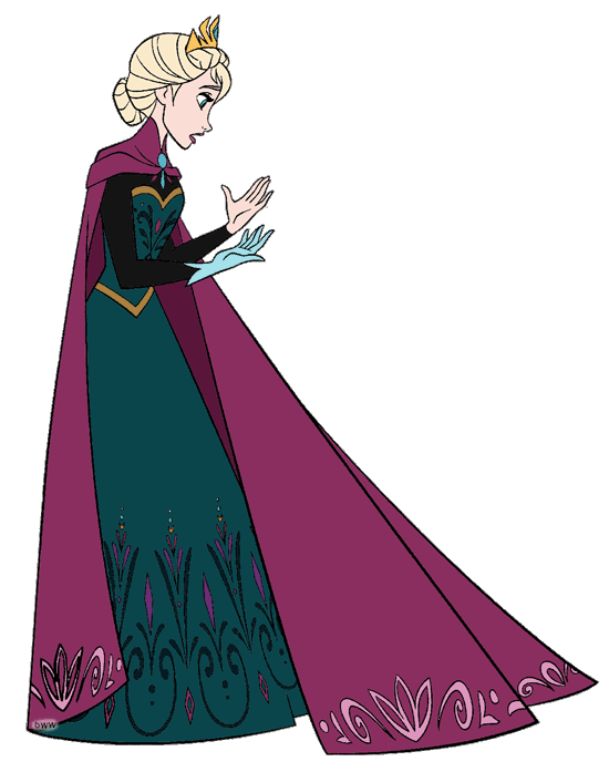 Elsa Clip Art from Frozen.