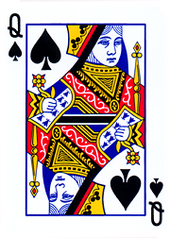 Queen of spades.