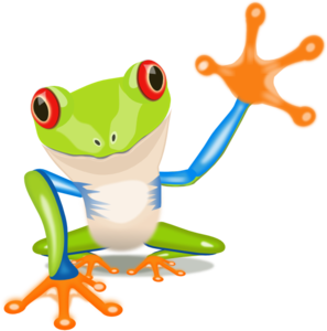 Rainforest Frog Clipart.