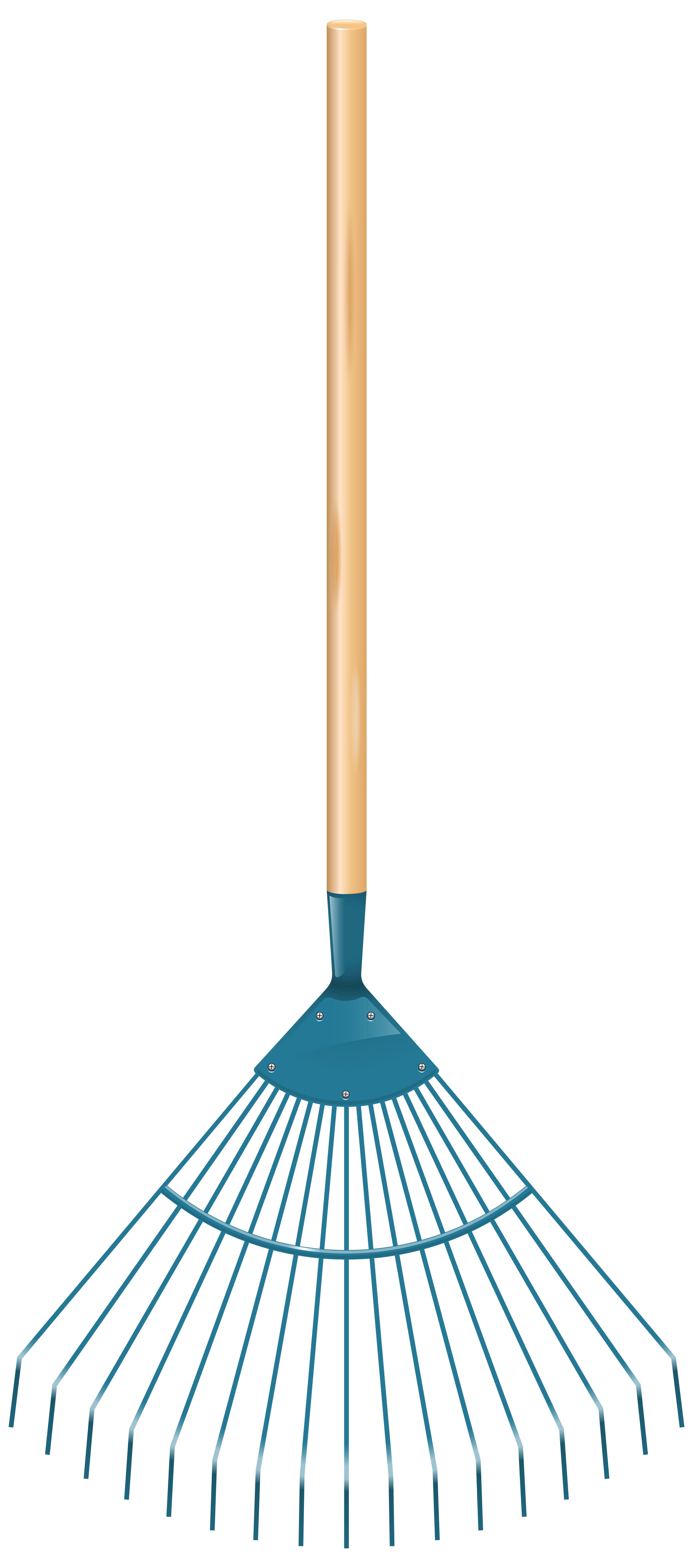 Leaf Rake PNG Clip Art.