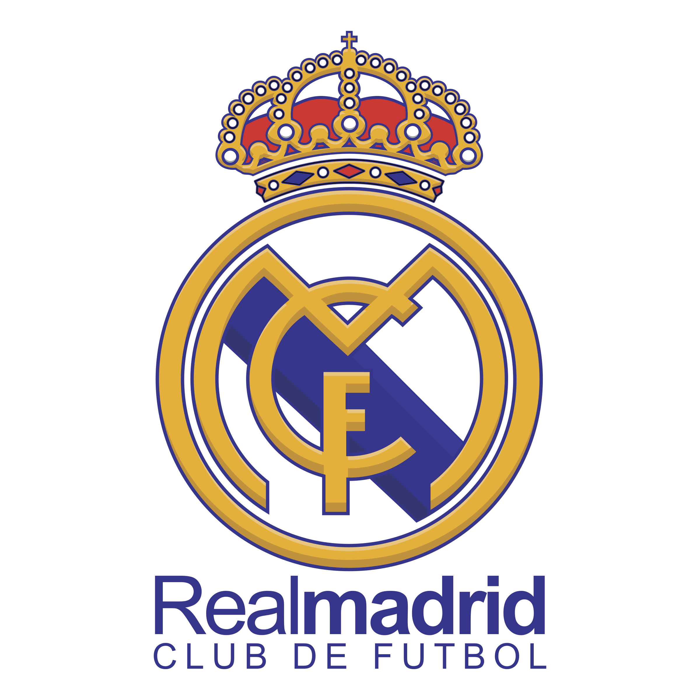 Real Madrid Club De Futbol Png Logo.