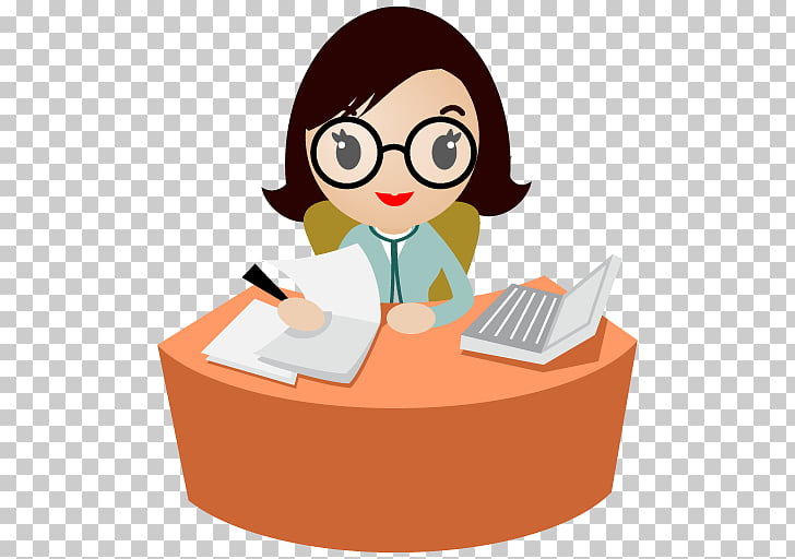 Clerk Receptionist , MS Secretary s PNG clipart.