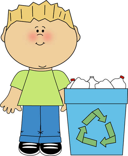 Classroom Recycler Clip Art.