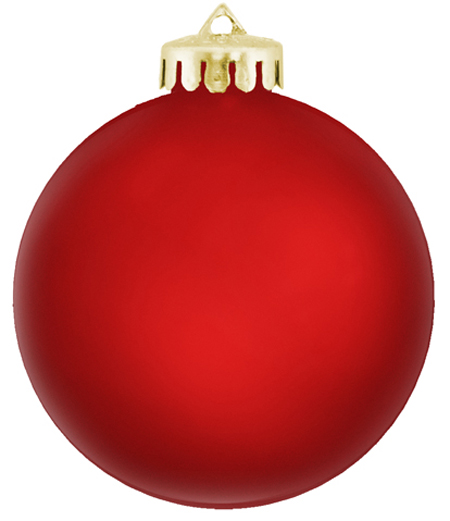 Holiday Ornaments Clipart.