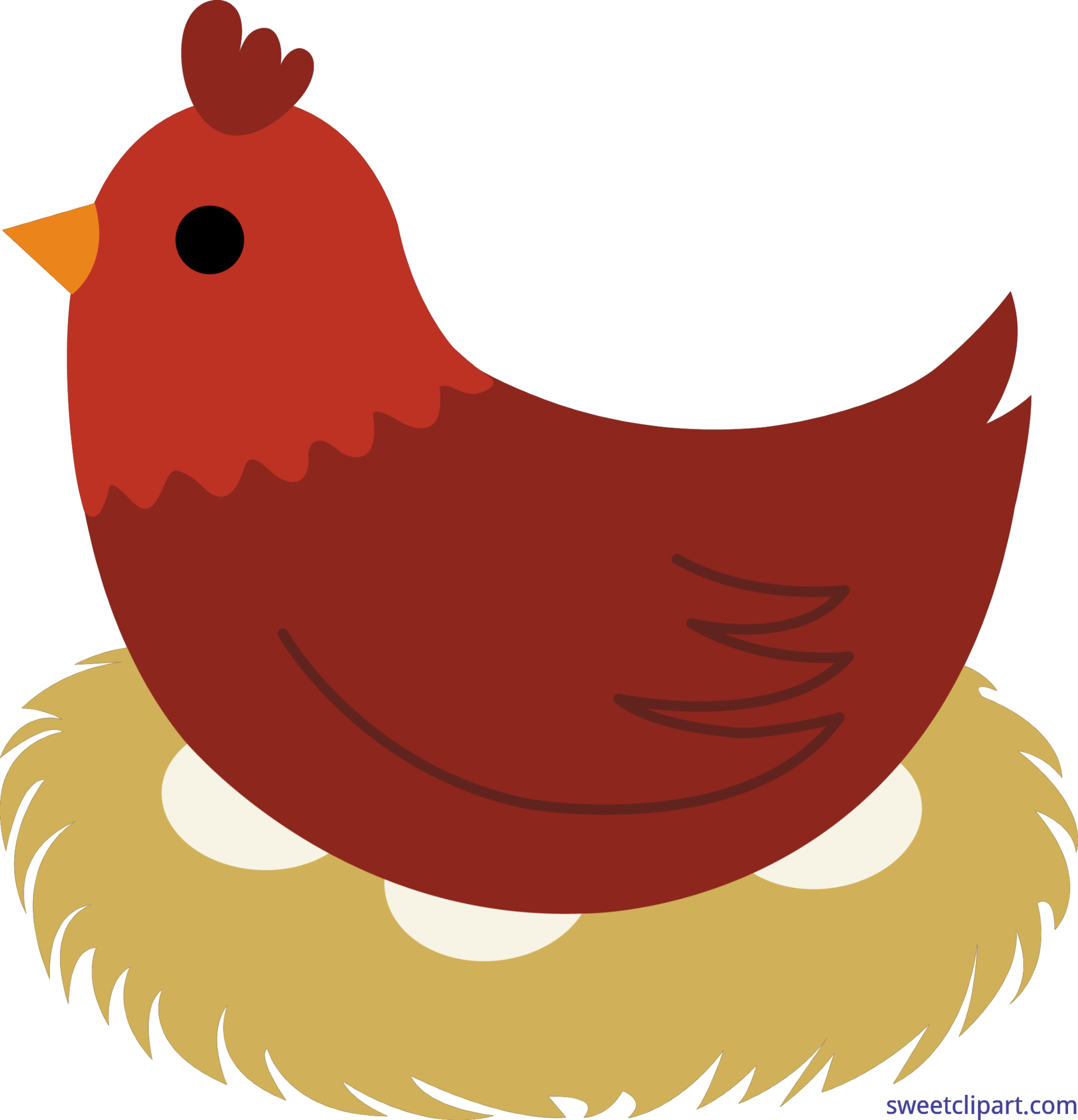 Little Red Hen Clip Art.