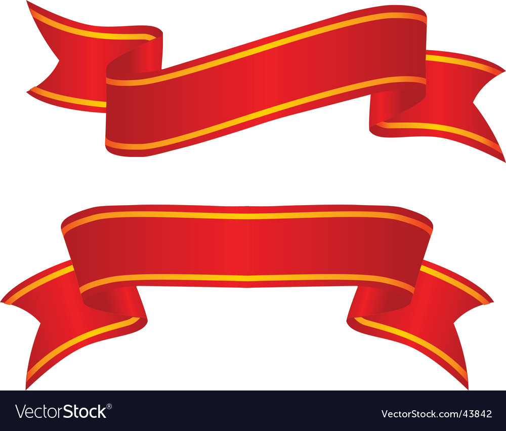 Ribbon Vector Image #90501.