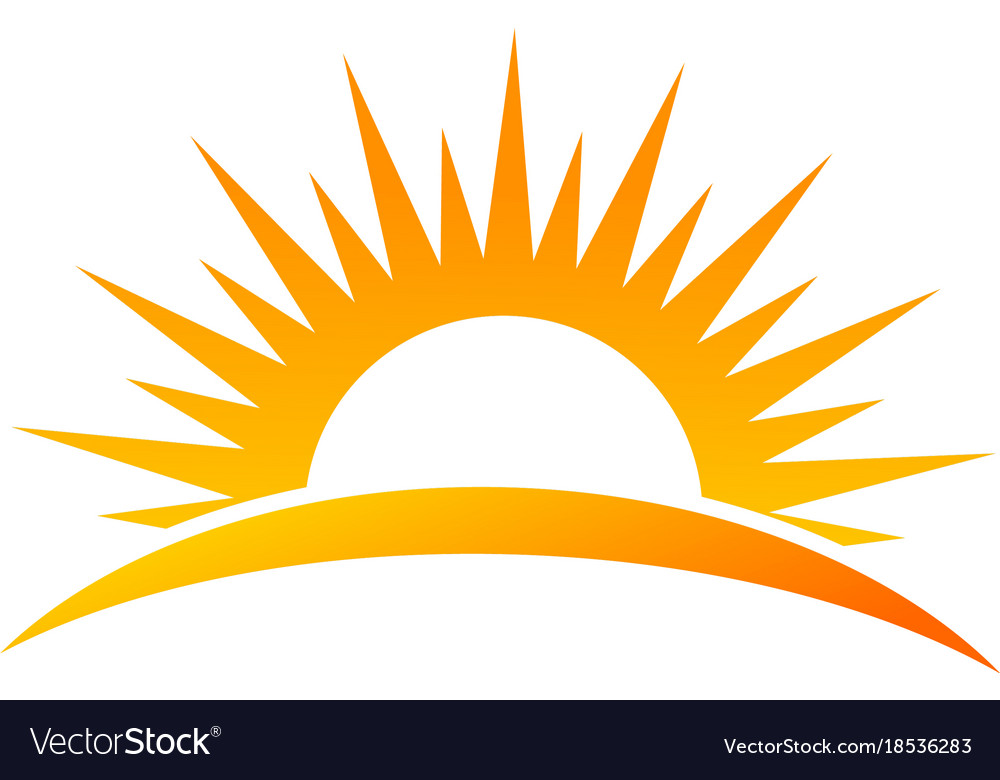 Sun rise logo.