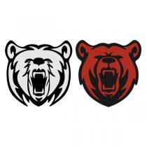 Roaring Bear SVG Cuttable Design.