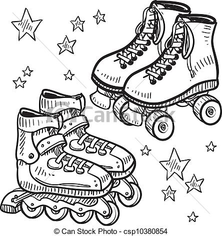 Rollerblade Illustrations and Stock Art. 250 Rollerblade.