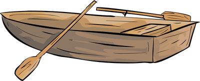 Rowing Boats Clipart.