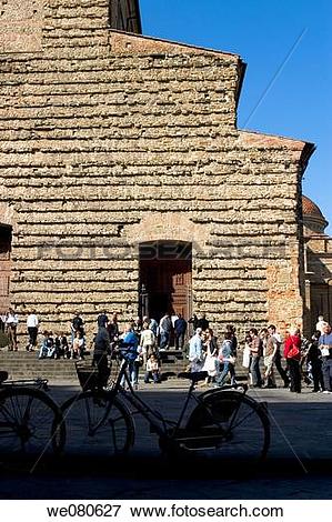 Picture of Basilica of San Lorenzo, Florence. Italy we080627.